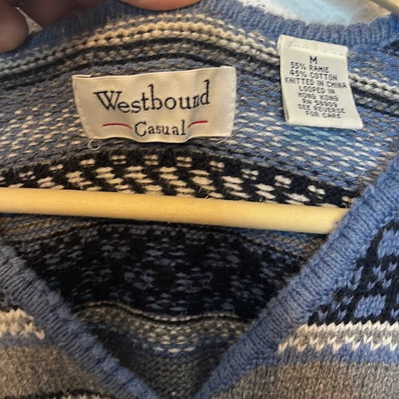 Westbound Casual Cotton Blend Cropped Vest Size M - Picture 4 of 5